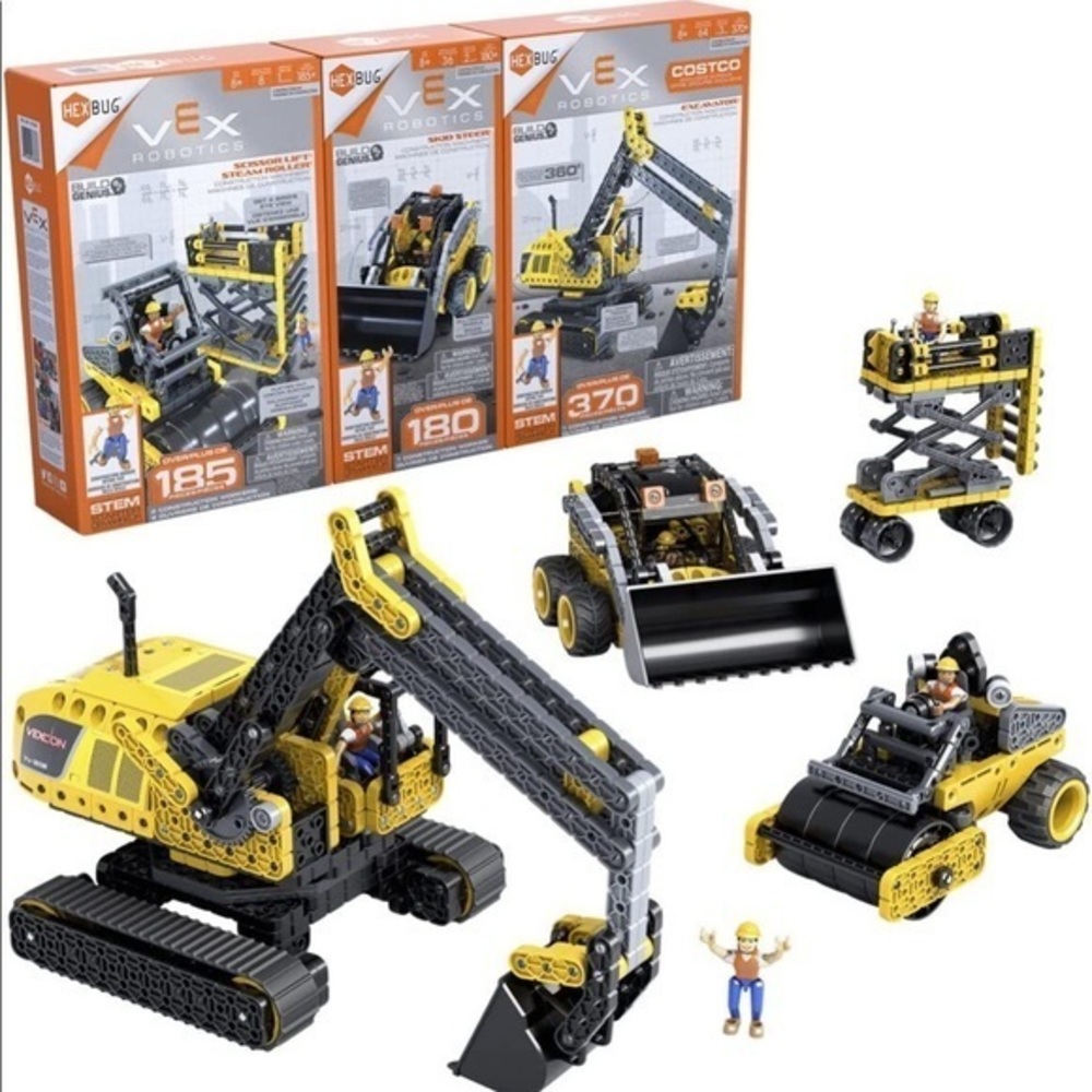 Vex Robotics STEM Based VEX‎ IQ Construction System *Set of 3* NEW